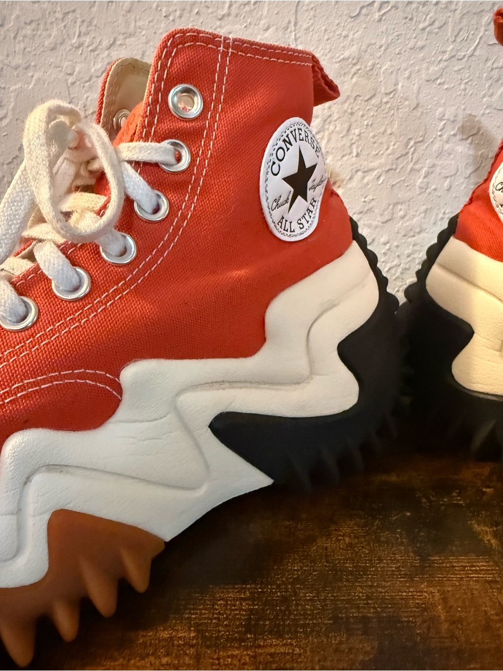 Converse Run Star Motion Platform High Color Mantra Orange Men's 6.5 Womens 8 - Picture 7 of 12